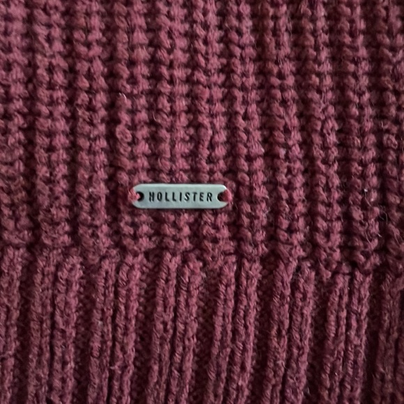 Oversized Red Hollister Sweater - Picture 2 of 7